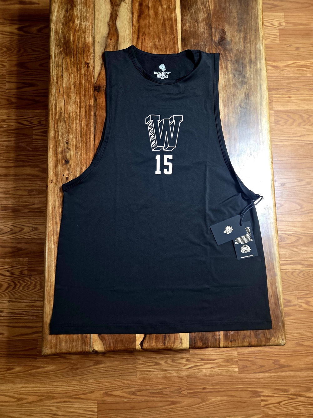 Darc Sport Men's Dry-Wolf Tommy Muscle Tank-Top. Size Medium